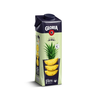 BEBIDA DE PIÑA GLORIA CAJA X 1L