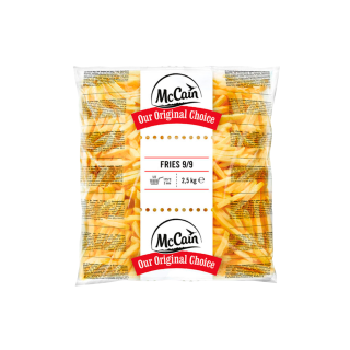 PAPAS RECTAS PREFRITAS MC CAIN 9MM BOLSA X 2.5KG