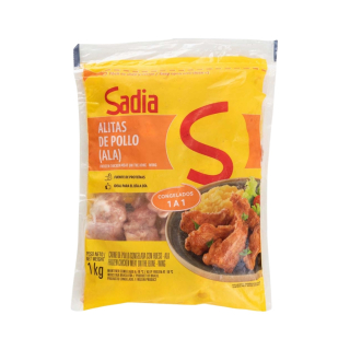 ALAS DE POLLO DRUMETTE SADIA BOLSA X 1KG