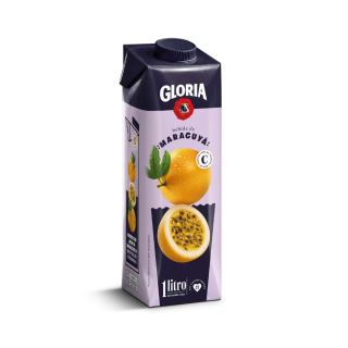BEBIDA DE MARACUYÁ GLORIA CAJA X 1L