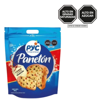PANETON PYC BOLSA X 800 GR