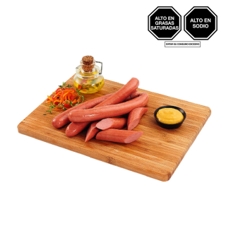 FRANKFURTER SUIZA GOURMET BOLSA 1.6 KG APROX