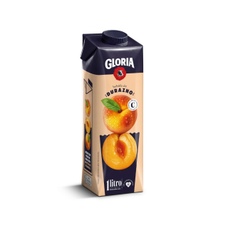 BEBIDA DE DURAZNO GLORIA CAJA X 1L