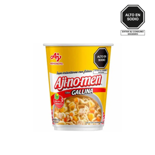 Ajinomen Sopa sabor gallina - Vaso 51g