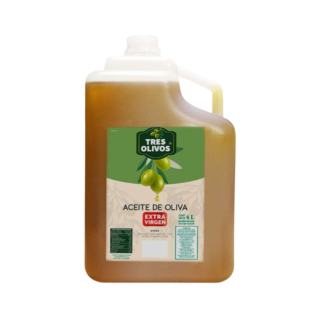 ACEITE DE OLIVA EXTRA VIRGEN TRES OLIVOS GL 4L PET