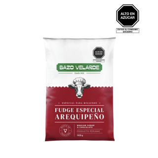 FUDGE ESPECIAL AREQUIPEÑO ESPECIAL BAZO VELARDE BOLSA 900G