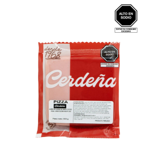 JAMÓN PIZZA CERDEÑA PQT X 500 GR