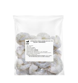 LANGOSTINO CRUDO CONG/PEL/DESVEN 41-50 PZA/LB 1KG APROX