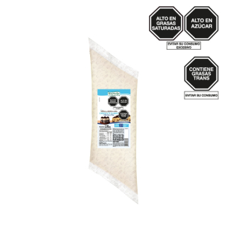 RELLENO Y COBERTURA BOM PRINCIPIO SABOR CHOCOLATE BLANCO CON COOKIES X 1.01KGA