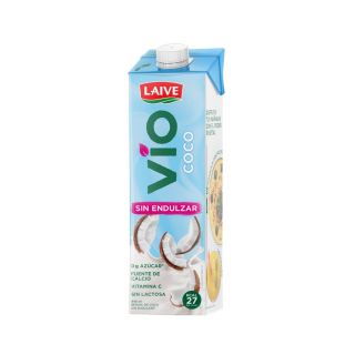 BEBIDA DE COCO SIN ENDULZAR LAIVE CAJA 946MLC