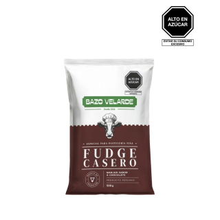 FUDGE SABOR CASERO BAZO VELARDE BOLSA 500G
