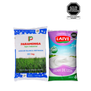 PACK CREMA DE LECHE + AZUCAR