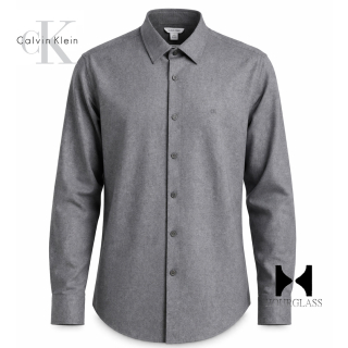 Camisa Calvin Klein Gris Talla L