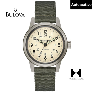 Bulova Military Hack 98A307 Automático