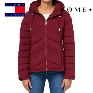 Casaca Tommy Hilfiger Borgoña Talla M