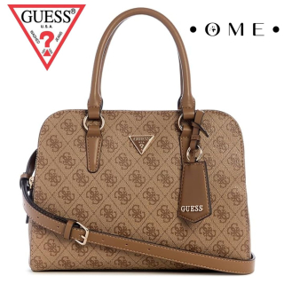 Cartera Guess Sarai Latte Logo