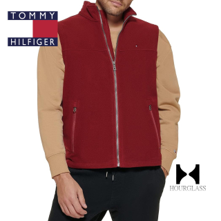Chaleco Polar Tommy Hilfiger M Rojo granate