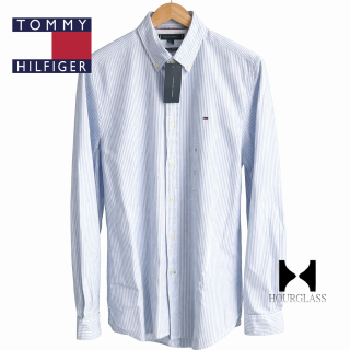 Camisa Tommy Hilfiger A Rayas Talla M
