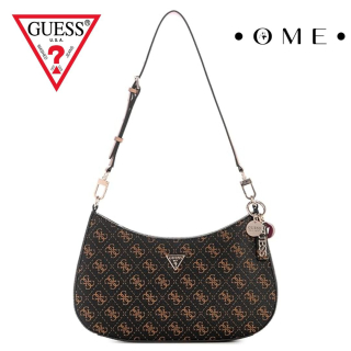 Cartera Guess Noelle Brown Logotipo