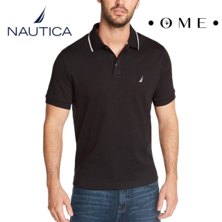 Polo Camisero Nautica Negro Talla S