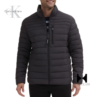 Casaca Calvin Klein Gris Oscuro Talla M