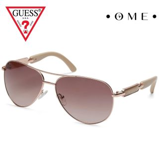 Lentes Guess Rose Gold Metal Pilot