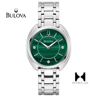 Bulova Classic Diamond Malachite 96P256 34mm
