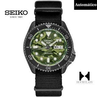 Seiko 5 Sports SRPJ37 Automático Verde Militar