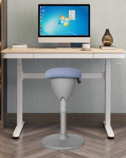 SILLA TABURETE DE TRABAJO JAZZ COLORS DARK BLUE