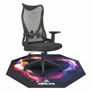 SILLA MADRID + PROTECTOR DE PISO DELTA  PARA SILLAS COLOR PINK