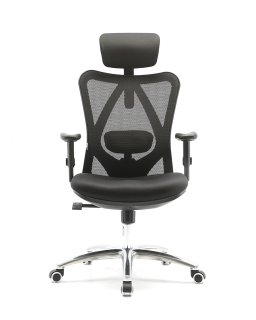SILLA GIRATORIA ERGONOMICA GERENCIAL DAKAR COLOR BLACK