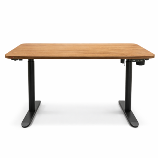 ESCRITORIO SMART ELECTRICO REGULABLE TABLERO DARK WALNUT