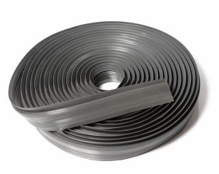 PERFIL DE BORDE PVC PARA ALFOMBRA Y FELPUDO GRIS 50MM