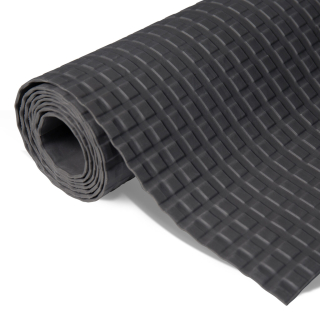 PISOBUS PVC CUADRADO GRIS EN ROLLO ANCHO 0.60cm