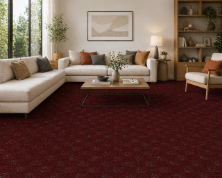 ALFOMBRA MODELO ADVENTURE COLOR 3358 ROJO M2