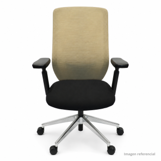 SILLA ERGONÓMICA EJECUTIVA NOIRX BEIGE