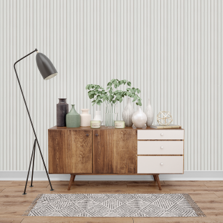 WALL PANEL WPC PARA INTERIOR COLOR BLANCO - 2.90X16CM