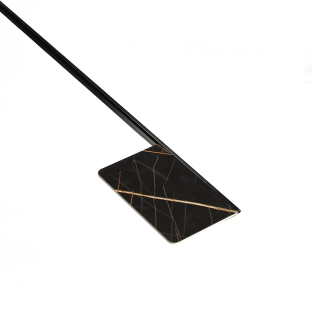 PERFIL DE ALUMINIO U PARA PANEL SPC TIPO MÁRMOL COLOR CHAMPAGNE