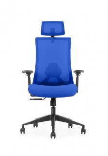 SILLA GIRATORIA ERGONOMICA EJECUTIVA ATENAS COLORS DARK BLUE