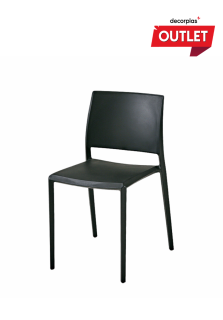 SILLA DE COMEDOR VERACRUZ COLOR NEGRO