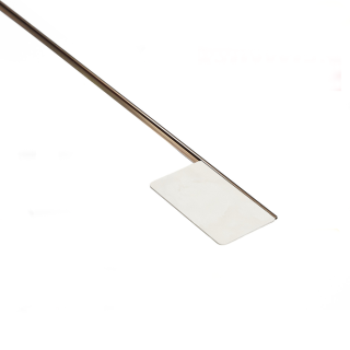 PERFIL DE ALUMINIO U PARA PANEL SPC TIPO MÁRMOL  COLOR PLATEADO