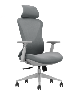 SILLA GIRATORIA ERGONÓMICA EJECUTIVA TEXAS COLORS DARK GREY