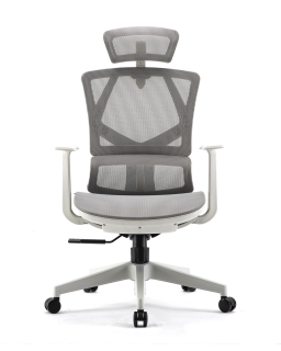 SILLA GIRATORIA ERGONÓMICA EJECUTIVA SIDNEY COLORS GREY