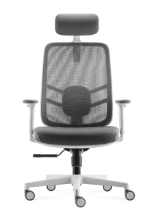 SILLAS GIRATORIA ERGONOMICA GERENCIAL LINK COLORS GRIS