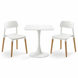 01 ITALIA CUADRADO 60X60 COLOR BLANCO + 2 MILAN BLANCO