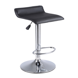 SILLA DE BAR GIRATORIO VALENCIA COLOR NEGRO