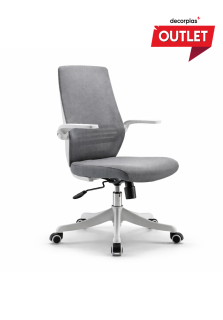 SILLA GIRATORIA OPERATIVA NEW SHANGAI COLORS GREY - PRODUCTO DE EXHIBICIÓN