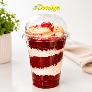 Torta Red Velvet - Vaso
