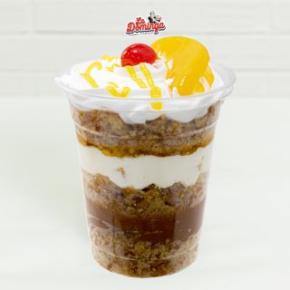 Torta Vainilla con Durazno - Vaso