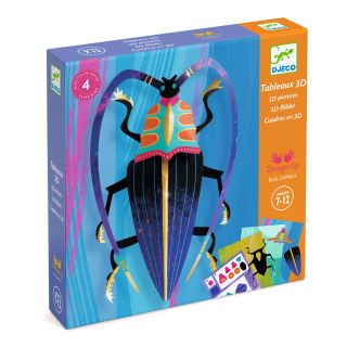 MANUALIDAD CON STICKERS - PAPEL CREATIVO - INSECTOS